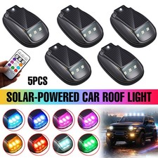 5x Led Wireless Solar Powered Cab Lights Top Roof Light For Off-road Vehicle 5x Led Wireless Solar Powered Cab Lights Top Roof Light For Off-road Vehicle