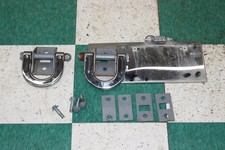03-09 H2 Sut Chrome Aftermarket Rear Bumper Tow Hooks Pair Hardware Wty Oem Oe 03-09 H2 Sut Chrome Aftermarket Rear Bumper Tow Hooks Pair Hardware Wty Oem Oe