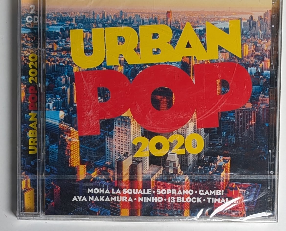 Urban Pop 2020 2CD Warner Music France Compilation Brand New Sealed Hits Album