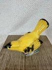 Vintage Stangl Pottery Bird/ Wilson’s Warbler Figurine MCM Model 3597 Signed.