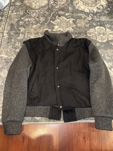 Members Only Milano “Italiano Classico Corsa D’anno” Wool Jacket Sz. 46  Vintage - product listing photo
