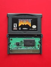 Doom Game Boy Advance Nintendo GBA Shooter Classic Authentic Saves Vintage