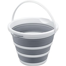 Goderewlid Collapsible Bucket 2.6 Gal/10L, Space-Saving, Portable Foldable Wa...