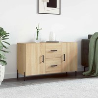 Sideboard Sonoma-Eiche Nachbildung 100X36X60 Cm Holzwerkstoff