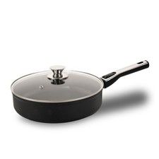 GENIUS Bratpfanne CERAFIT PLASMA Plasma-Keramik-Beschichtung 26 cm hoch + Glasde