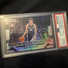 2022-23 Panini Prizm Draft Picks - Widescreen Chet Holmgren Mojo 10/25 PSA10