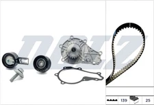 Dolz KD160 Water Pump & Timing Belt Kit for Citroen, Ford, Peugeot