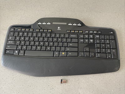 Logitech MK700/MK710 Wireless Ergonomic Keyboard no Dongle PARTS ONLY