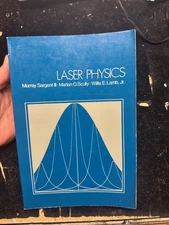 (BF148)Rare 1st/1st Laser Physics 1974 PB - Sargent, Sully, Lamb -Quantum Optics