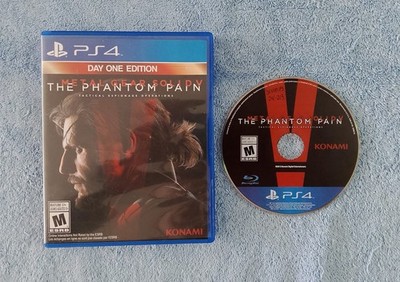 Metal Gear Solid V: The Phantom Pain Day 1 (PlayStation 4, PS4, 2015) NO MANUAL
