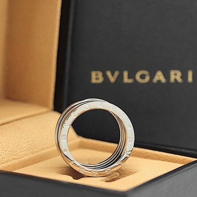 Bulgari B - Zero 1 Ring - 4 Band in 18KT Weißgold - Gr. 60 mit Bulgari Box