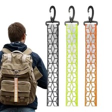 Safety Reflector Pendant Keychain Reflective Pendants High Visibility Reflector