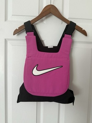 Nike x AMBUSH Pink/Black Medium Backpack Zip Closure Adjustable Strap Travel