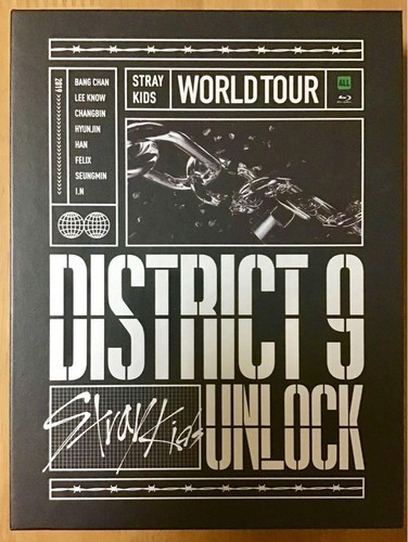 Stray Kids District9 Unlock Blu-Ray Japan 6N