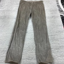 Vintage Levis 519 Corduroy Chino Pants Mens 36 Brown Y2K Skater 36x32 70s 80s