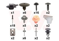 VAN Wezel Montagesatz, StoßFäNger 4422794 FüR Renault