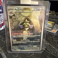 Aegislash 210/182 Sv04: Paradox Rift Holo Illustration Rare IR