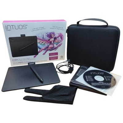 Wacom Intuos Comic CTH-490 Grafiktablett komplett + Hardcase