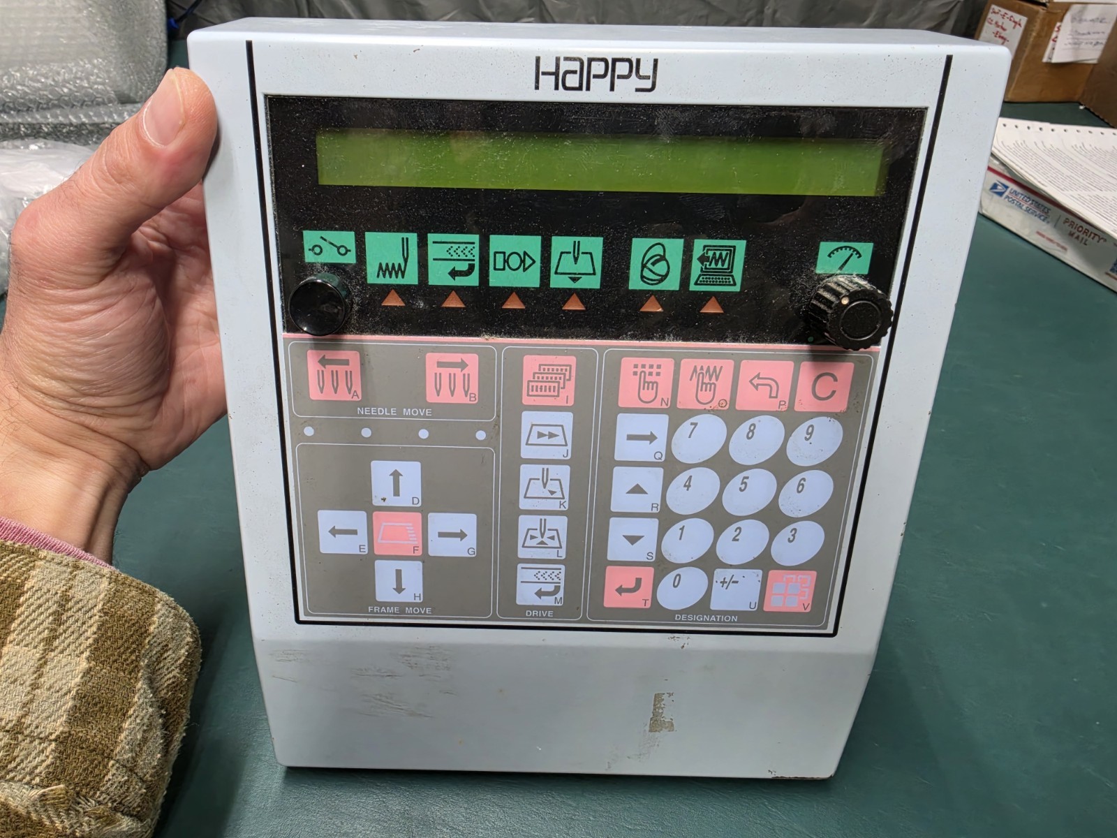 Happy Embroidery Machine Controller Keypad Screen ESHCG83060 HCG1206 83060