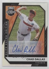 2021 Panini Elite Extra Edition Signatures Chad Dallas #121 Auto 1cc7