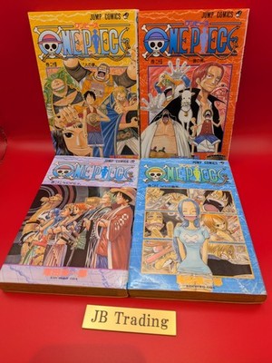 ONE PIECE Vol. 22 23 24 25 1st Print Edition Manga Eiichiro Oda Rare JAPAN