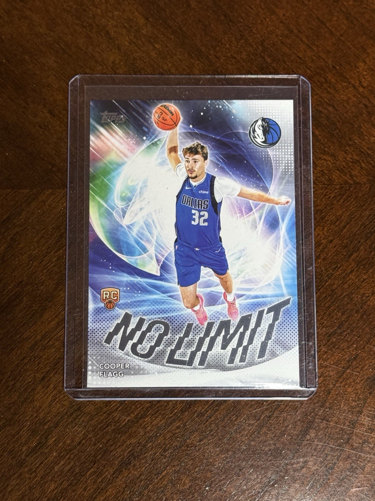 Topps 2025-26 No Limit Rookie Insert Cooper Flagg NL-1 Dallas Mavericks NBA Card