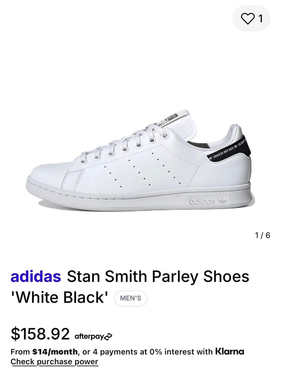 Adidas Originals x Parley Stan Smith 'For The Oceans' Sneakers View 3