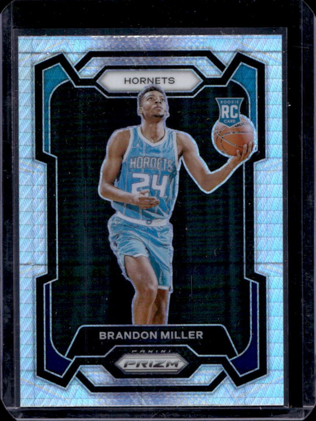 2023-24 Prizm Brandon Miller RC Prizm Hyper Rookie #152 Hornets