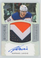 2023-24 UD The Cup Exquisite Collection Patch Raphael Lavoie RC Auto 06/62