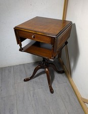 Duncan Phyfe Style Double Pedestal Mahogany Drop-Leaf Dining Table — listing 4