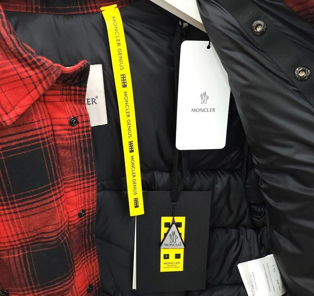 Moncler x X Fragment Denver Check Padding Jacket 138828119 image 7