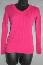 Ann Taylor Loft pink sweater size small 100 cotton