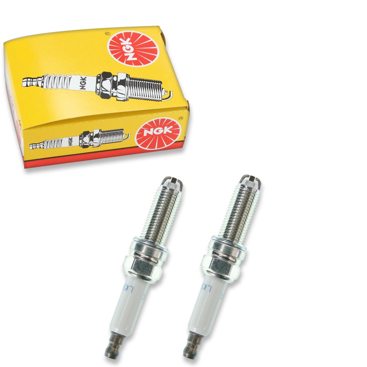 2 pc NGK 5214 LKR8A Standard Spark Plugs for 0012468 V002 0000 00 0012468 wz