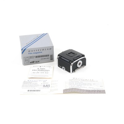 HASSELBLAD A12 FILM BACK CHROME + BOX 30212 #5783