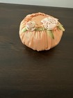 Antique Taffeta incision With Ribbonwork Flowers — photo 7
