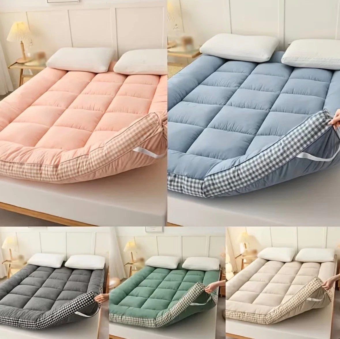 Portable Rollable Tatami Futon Mattress, Ideal for Floor Sleeping, Guest Beds
Opens in a new window