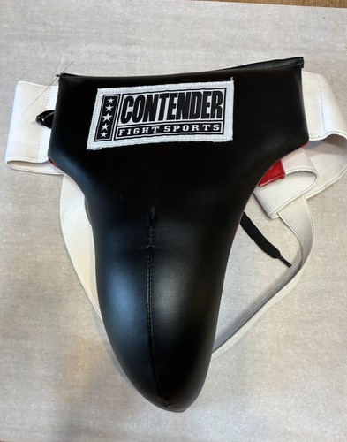Contender Fight Sports Boxing MMA Groin Protector Cup Black Red Mens