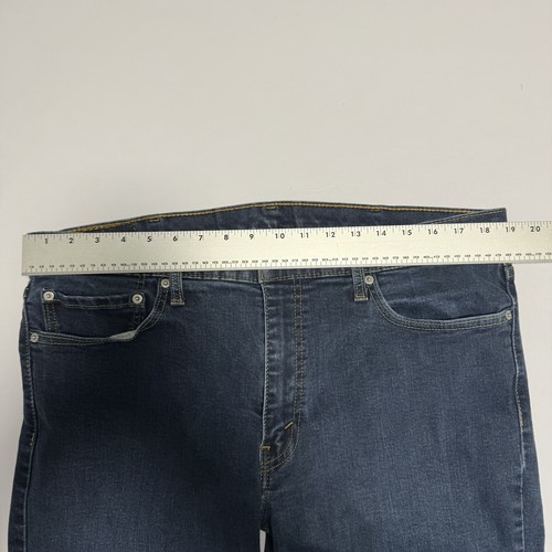 levi’s 511 slim fit jeans herren 38x30,5 Etikett liest 38x32 Dark Wash - Bild 9 von 10