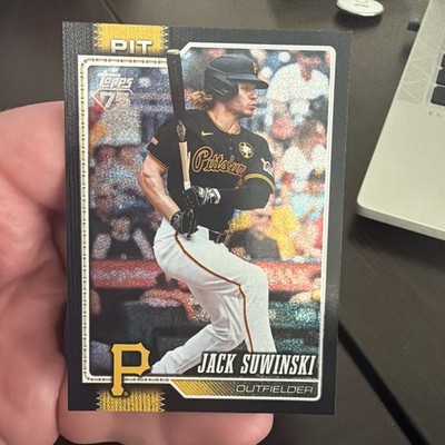 2026 Topps Series 2 Baseball Jack Suwinski Black Sand Glitter /10