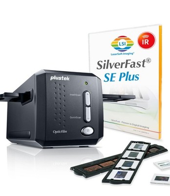 Plustek OpticFilm 8200i SE , 35mm Film & Slide Scanner. 7200 dpi / 48-bit Out...