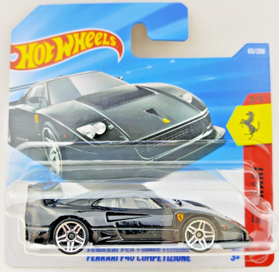 Hot Wheels Ferrari F40 Competizione Ferrari 3/5 #63 2026 - NEU & OVP Schwarz