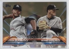 2018 Update Rookie Combos Gold 1556/2018 Elieser Hernandez Merandy Gonzalez 1p5