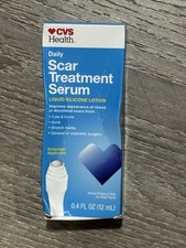 CVS Daily Scar Treatment Serum. Liquid Silicone Lotion. .4oz Exp 11/26