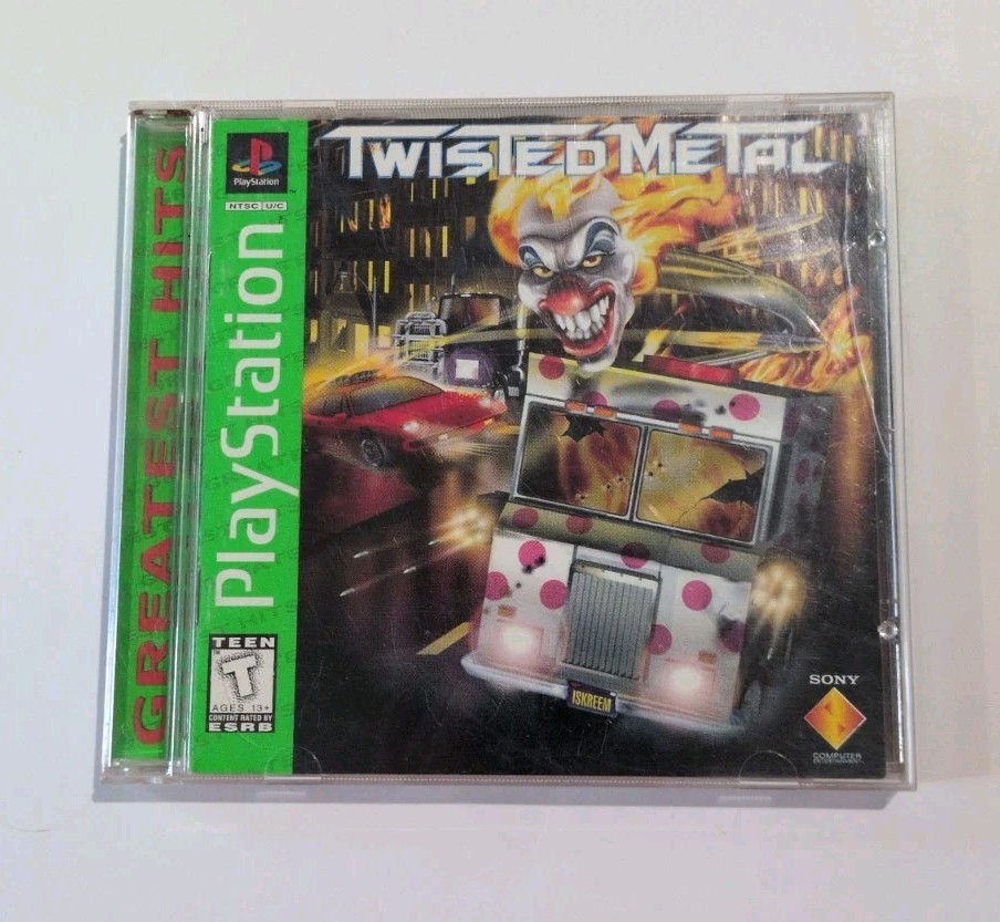 TWISTED METAL (Greatest Hits) Sony Playstation (PS1) CIB (Works)