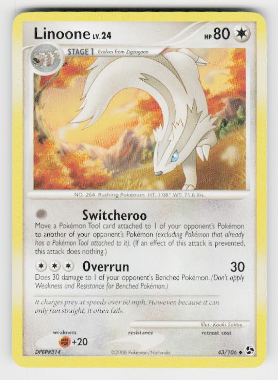 Great Encounters #43/106 Linoone