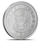 1 oz United States Armed Forces Navy Silver Round