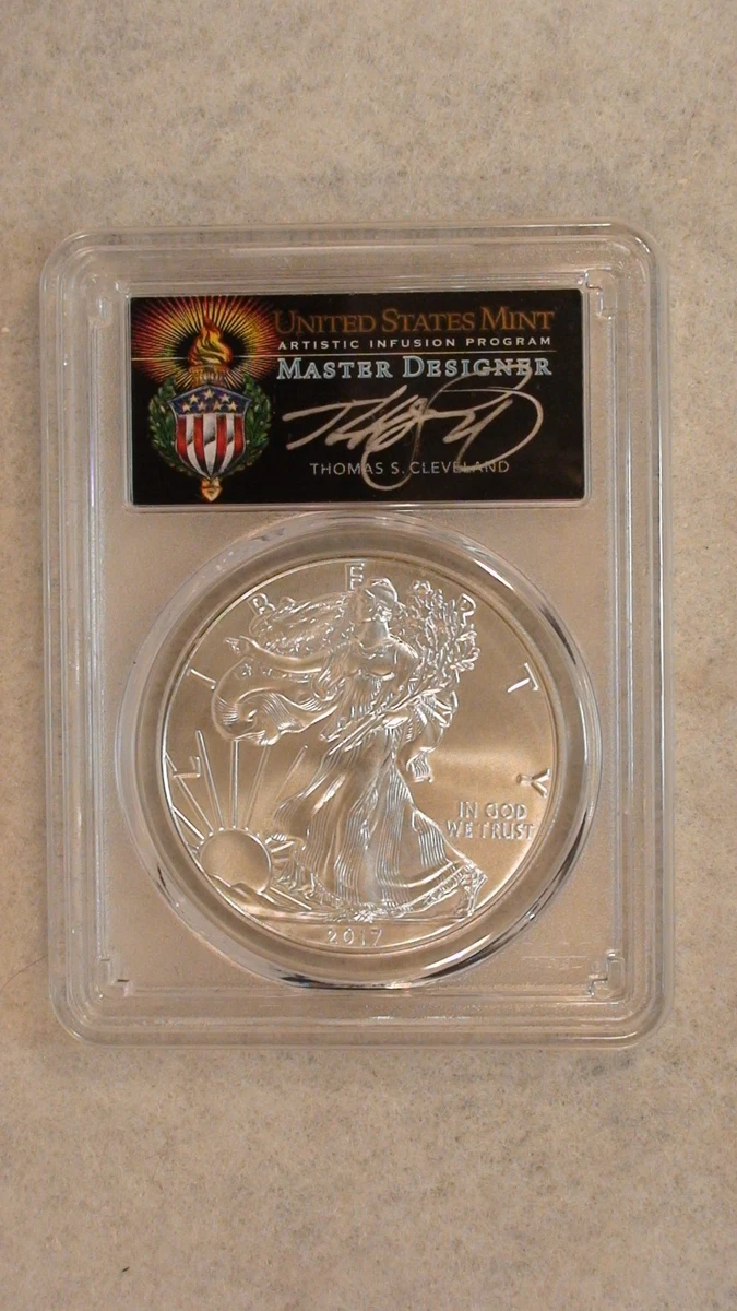 Satin 2017 American Eagle Silver Bullion Coins for sale | eBay
