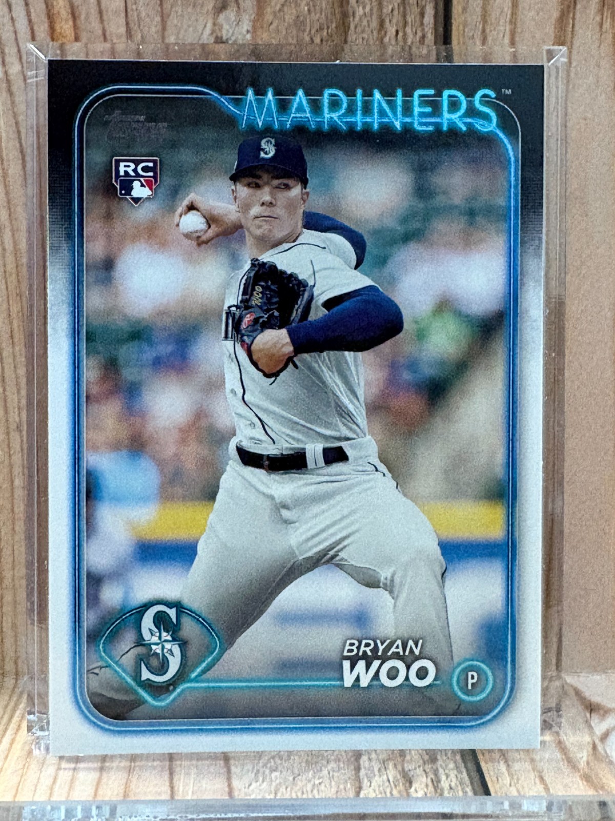 Bryan Woo 2024 Topps #12 Seattle Mariners