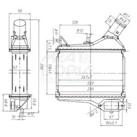 LadeluftküHler FüR Honda Cr-V IV 13- 19710R5ZG01