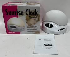 BioBrite SunRise Alarm Clock Advanced Programmable Pearl White 88628
